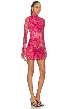 Runaway The Label Genelle Mini Dress in Pink
