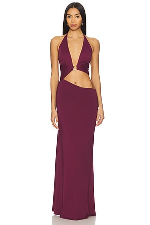 Lumia Halter Maxi Dress Runaway The Label