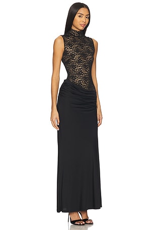 Runaway The Label Casana Maxi Dress in Black. Size XS. Also