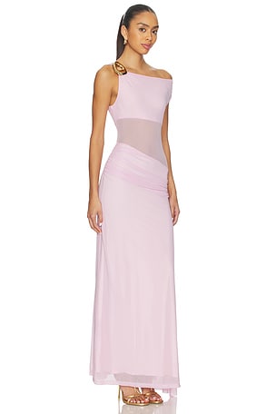 Runaway The Label Naelle Maxi Dress in Pink