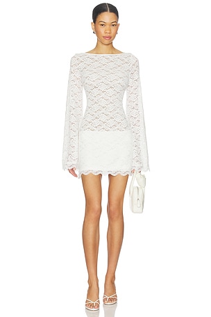 Effie Long Sleeve Mini Dress Runaway The Label