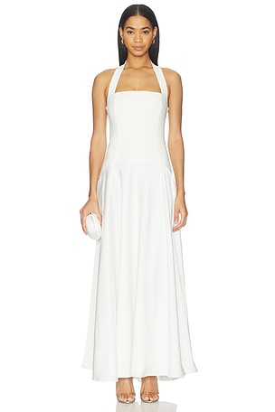 Odina Square Neck Maxi Dress Runaway The Label