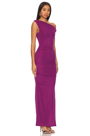 Runaway The Label Chyna Dress in Fuchsia