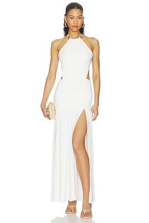 Imelda High Neck Maxi Dress Runaway The Label