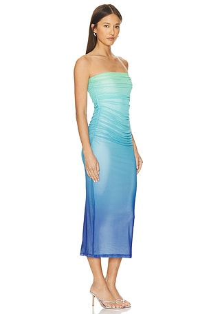 Runaway The Label Kendall Dress in Teal