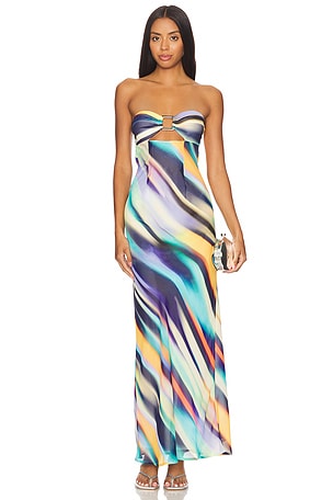 Velzy Strapless Dress Runaway The Label