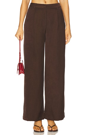 Arla Wide Leg Pants Runaway The Label