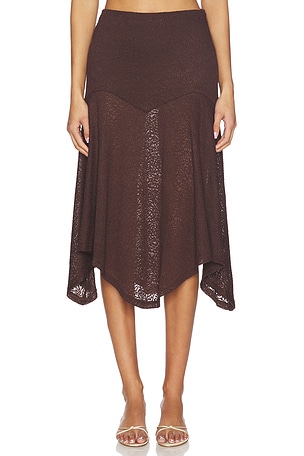 Roxelle Handkerchief Midi Skirt Runaway The Label