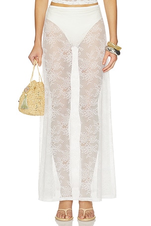 Jenna Low Waist Lace Maxi Skirt Runaway The Label
