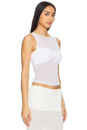 Runaway The Label Meila Top in White