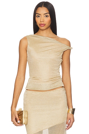 Elaine One Shoulder Top Runaway The Label
