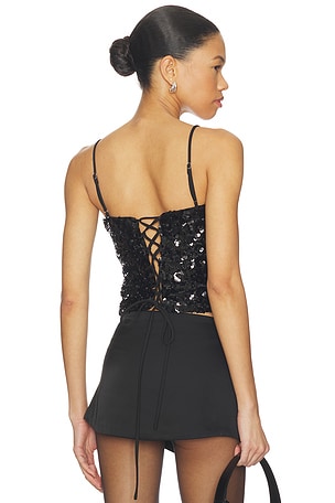 Nessa Sequin Top Runaway The Label