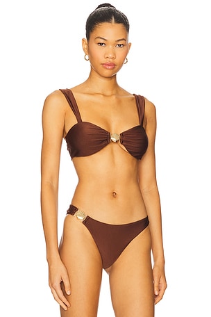 Runaway The Label Tahiti Top in Brown