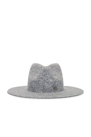 Logo Embellished Fedora Hat Ruslan Baginskiy