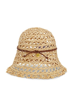 Cut Out Straw Bucket Hat Ruslan Baginskiy