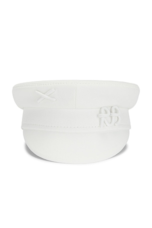 Monogram-embellished Baker Boy Cap Ruslan Baginskiy