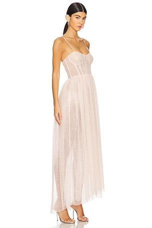 REVOLVE x Tanushri Roy Lumea Dress in Blush