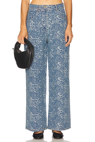 REVOLVE x JJ Denim Pants in Blue
