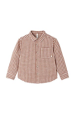 Kids Collared Long Sleeve Shirt Rylee + Cru