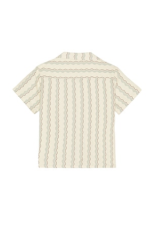 Rylee + Cru Lapel Collar Shirt in Cream. Size 2/3. Also