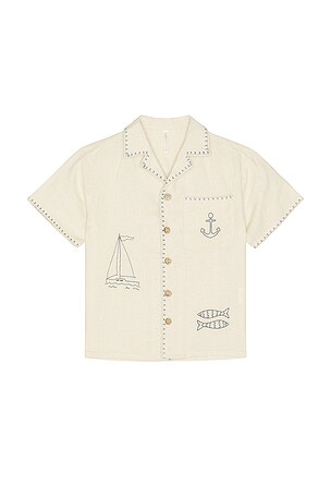 Lapel Collar Shirt Rylee + Cru