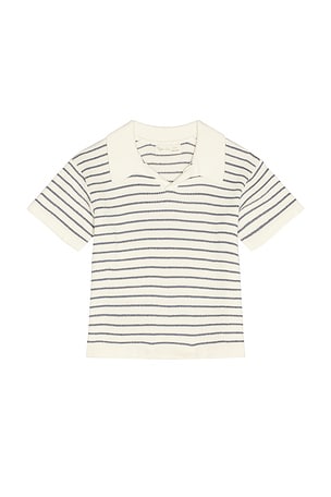 Chandler Knit Polo Rylee + Cru