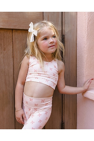 Rylee + Cru Swift Sports Bra in Pink. Size 4/5. Also
