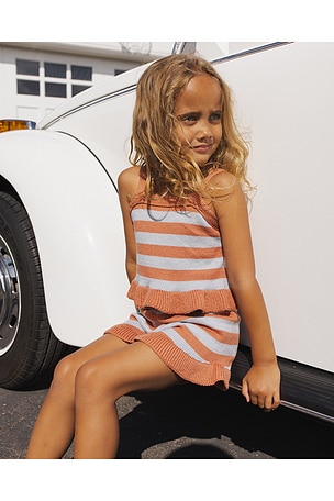 Rylee + Cru Naomi Set in Orange