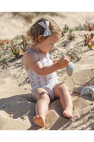 Rylee + Cru Tori One Piece in Ivory