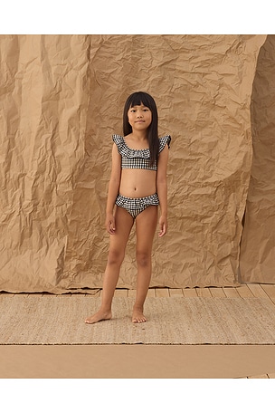 Rylee + Cru Margot Bikini in Black,White
