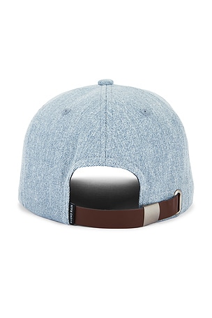 Ryoko Rain Denim Rose Strapback Hat