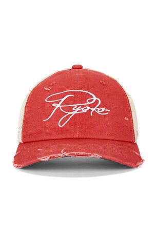 Distressed Trucker Hat Ryoko Rain