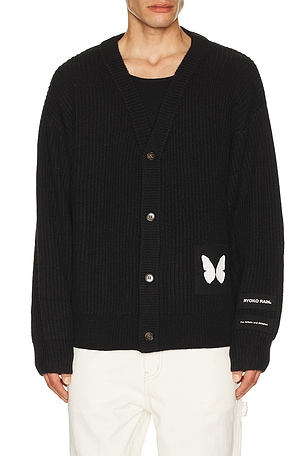 Butterfly Knitted Cardigan Ryoko Rain