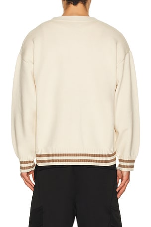 Ryoko Rain Classic Cardigan in Cream. Size XL/1X. Also