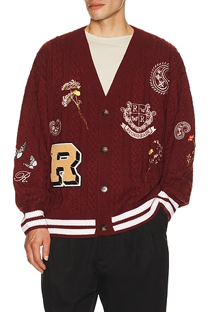 Cable Knit Cardigan Ryoko Rain