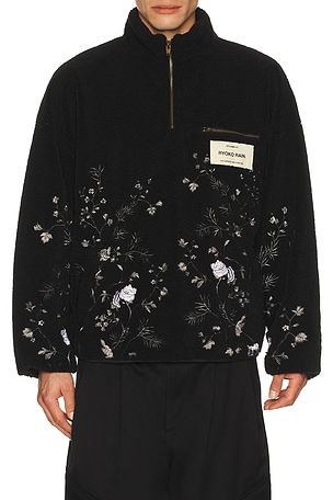 Quarter Zip Sherpa Pullover Ryoko Rain