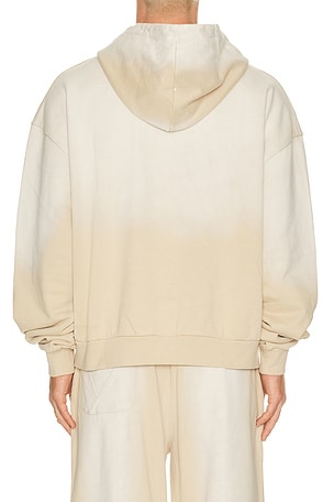 Ryoko Rain Vintage Artist Hoodie in Brown