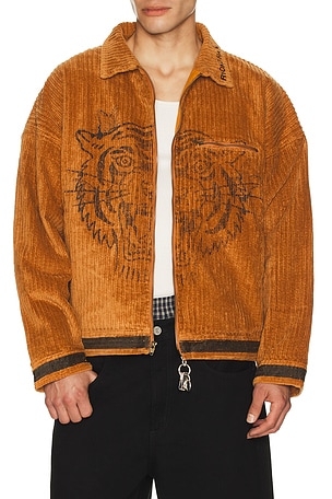 Corduroy Tiger Work Jacket Ryoko Rain