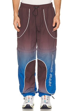 Ryoko Rain Gradient Track Pants in Blue