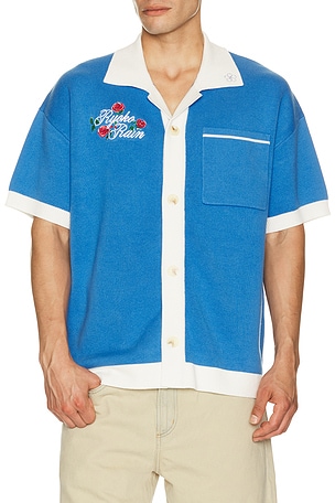 Dear Ryoko Knitted Button Up Shirt Ryoko Rain
