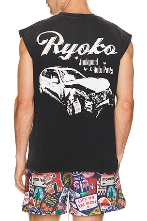 AUTO PARTS 탱크탑 Ryoko Rain