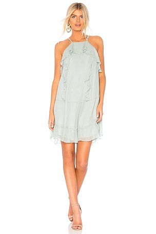 RACHEL ZOE Colby Dress in Sage REVOLVE