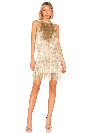 rachel zoe gold sequin dress RACHEL ZOE Size 2 Gold Polyester Sequined Shift Dress – Sui Generis  Designer Consignment main image 1