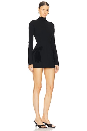 SANS FAFF Noir Mini Dress in Black