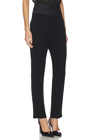 SANS FAFF Tuxedo Cigarette Pants in Black. Size XS. Also