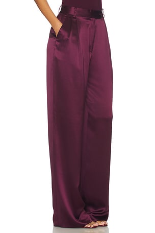 SANS FAFF Blair Trousers in Wine