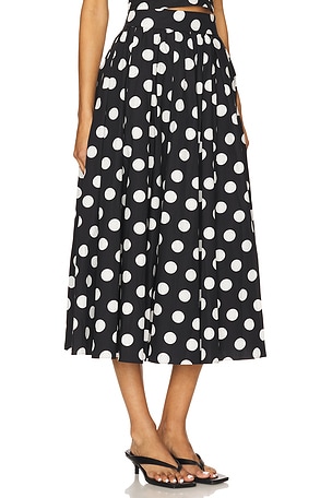 SANS FAFF Midi Skirt in Black