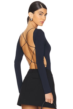 Cross Back Bodysuit SANS FAFF