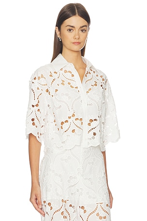SANS FAFF Valentine Top in White