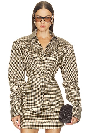 Check Founder's Blouse SANS FAFF